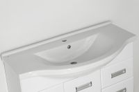 Тумба под раковину Style Line Ирис 100 Белый глянец арт-ЛС-00000178 — фото 4, Тумбы под раковину