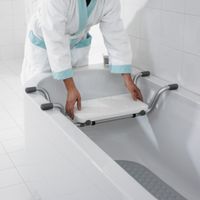 Сиденье для ванны Ridder Assistent А0042001 Хром Белый — фото 3, Сиденья