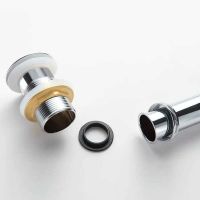 Донный клапан Frap F66 click-clack Хром — фото 6, Донные клапаны