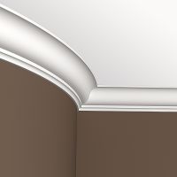 Карниз гибкий Европласт 1.50.144 2000x80x82 мм — фото 2, Карнизы