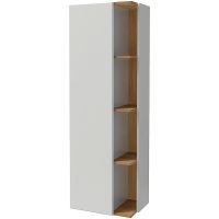 Шкаф пенал Jacob Delafon Terrace 50 L EB1179G-G1C подвесной Белый глянцевый — фото 1, Пеналы для ванной комнаты