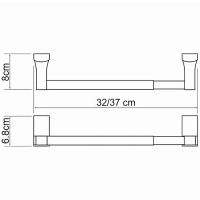 Товар: Держатель бумажных полотенец WasserKRAFT Leine K-5091 Хром - фото 3 Держатель бумажных полотенец WasserKRAFT Leine K-5091 Хром — фото 3, Полотенцедержатели