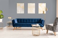 Обои Hygge 77 Colors C8 05 Флизелин (1*10,05) Серый, Однотонные — фото 2, Обои для стен