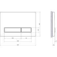 Товар: Инсталляция Cersanit Vector 64184 для унитаза с Белой клавишей смыва - фото 5 Инсталляция Cersanit Vector 64184 для унитаза с Белой клавишей смыва — фото 5, Инсталляции для унитазов