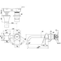 Товар: Смеситель для раковины Toto GC TLG08308R Хром - фото 2 Смеситель для раковины Toto GC TLG08308R Хром — фото 2, Смесители для раковины