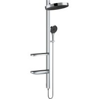 Душевая система Hansgrohe Rainfinity Showerpipe 26842000 Хром — фото 7, Душевые стойки