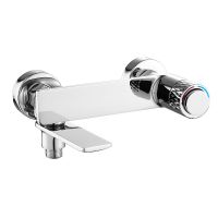 Смеситель для ванны Orange Push M01-100cr Хром — фото 1, Смеситель для ванны