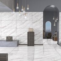 Керамогранит Belleza Embito Atlanta White Silver Glossy Carving СК000042821 60х120 см — фото 2, Керамогранит