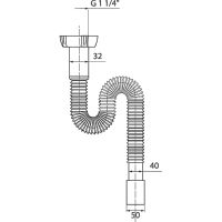 Товар: Сифон для раковины Wirquin 30717999 без выпуска - фото 2 Сифон для раковины Wirquin 30717999 без выпуска — фото 2, Сифоны для раковины