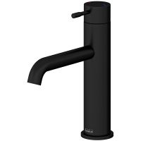 Смеситель для раковины Teska Atlas Leo S E5714 Черный матовый — фото 1, Смесители для раковины