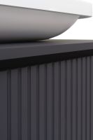 Тумба под раковину Aqua de Marco Monaco 90 2090GRMON подвесная Графит — фото 7, Тумбы под раковину