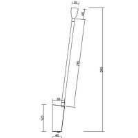 Товар: Настенный светильник Crystal Lux CLT 213W BS Латунь Черный - фото 3 Настенный светильник Crystal Lux CLT 213W BS Латунь Черный — фото 3, Светильники