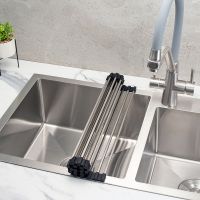 Ролл-мат Ростовская Мануфактура Сантехники Sush-2BL Черный — фото 5, Сушилки для кухонных моек