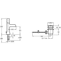 Смеситель для раковины Jacob Delafon Toobi Хром арт-E8959-CP — фото 10, Смесители для раковины