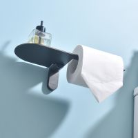 Держатель туалетной бумаги Raglo R300.03.09 с полкой Графит — фото 6, Держатели туалетной бумаги