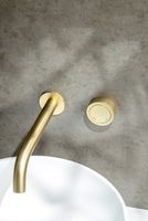 Товар: Смеситель для раковины Boheme Tech 158/2-MG Золото матовое - фото 2 Смеситель для раковины Boheme Tech 158/2-MG Золото матовое — фото 2, Смесители