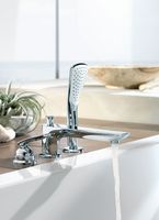 Смеситель на борт ванны Kludi Balance 524470575 Хром — фото 4, Смесители