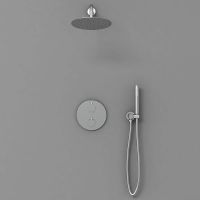 Товар: Душевая система Vincea VSFW-101TCH с термостатом Хром - фото 2 Душевая система Vincea VSFW-101TCH с термостатом Хром — фото 2, Встраиваемые душевые комплекты