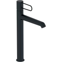 Смеситель для раковины Jacob Delafon Odeon Rive Gauche E21031-BL-BL Черный матовый — фото 1, Смесители для раковины