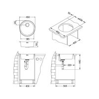 Товар: Кухонная мойка Alveus Form 10 NAT-90 FI 450 1084837 Натуральная сталь - фото 4 Кухонная мойка Alveus Form 10 NAT-90 FI 450 1084837 Натуральная сталь — фото 4, Кухонные мойки