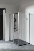 Товар: Душевая стенка Allen Brau Priority 80 3.31041.BA профиль Серебро браш стекло прозрачное - фото 8 Душевая стенка Allen Brau Priority 80 3.31041.BA профиль Серебро браш стекло прозрачное — фото 8, Боковые стенки