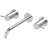 Смеситель для раковины Cezares Leaf LEAF-BLI3L-L-01-W0 Хром — фото 1, Смесители для раковины