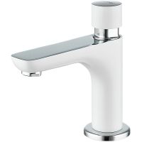 Кран для одного типа воды Gappo G48 G5148 Белый Хром — фото 1, Краны