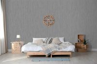 Обои Yasham Architect S-9005-2 Винил на флизелине (1,06*10,05) Серый, Штукатурка — фото 4, Обои для стен