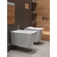 Биде Timo Soli TK-304 подвесное Белое — фото 3, Биде подвесные