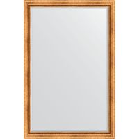 Зеркало Evoform Exclusive 176х116 BY 3620 с фацетом в багетной раме - Римское золото 88 мм — фото 1, Мебель для ванной