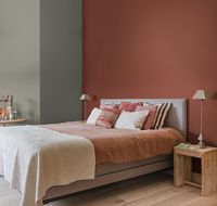 Обои Milassa Ambient Am9 012/6 Флизелин (1*10,05) Коричневый, Однотонные — фото 2, Обои для стен