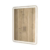 Зеркало Art&Max Tito AM-Tit-600-800-DS-F с подсветкой с сенсорным выключателем — фото 2, Мебель для ванной