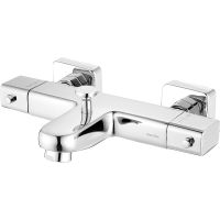 Смеситель для ванны Swedbe Mercury 9062 с термостатом Хром — фото 1, Смеситель для ванны