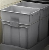 Товар: Система сортировки мусора Alveus Albio 40 2x30 L 1090338 Серая - фото 2 Система сортировки мусора Alveus Albio 40 2x30 L 1090338 Серая — фото 2, Мусорные ведра