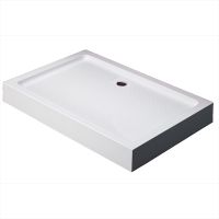 Акриловый поддон для душа Black&White Stellar Wind Easy Plumb 120x80 0812h00 Белый — фото 1, Душевые поддоны