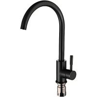 Смеситель для кухни Viko V-4424 Черный — фото 1, Смесители для кухни