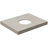 Столешница под раковину Kerama Marazzi Canaletto Про Чементо 60 CN60.DD506920R Бежевая матовая — фото 1, Столешницы под раковину