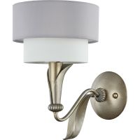 Настенный светильник Maytoni House Lillian Белый Серый Серебро антик арт-H311-01-G — фото 2, Бра