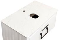 Тумба под раковину La Fenice Cubo 90 подвесная Белая матовая арт-FNC-01-CUB-B-90 — фото 10, Тумбы под раковину