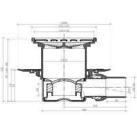 Товар: Душевой трап Pestan Confluo Standard 13702556 с двухсторонней решеткой Хром глянцевый / полая под плитку - фото 6 Душевой трап Pestan Confluo Standard 13702556 с двухсторонней решеткой Хром глянцевый / полая под плитку — фото 6, Трапы для душа