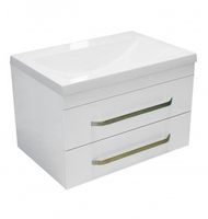 Тумба с раковиной Эстет Monaco 60 ФР-00002237 подвесная Белая — фото 2, Тумбы с раковиной