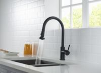 Смеситель для кухни Timo Saona 2316/03FL Черный — фото 2, Смесители для кухни