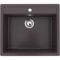 Кухонная мойка Ulgran Classic U-104-345 Шоколад — фото 1, Кухонные мойки