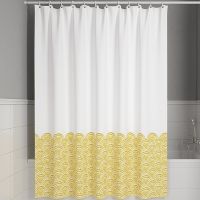 Штора для ванны Iddis Base 180х200 BW02P18i11 Белая Желтая — фото 1, Аксессуары для туалета