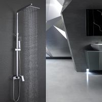 Товар: Душевая система Abber Daheim Хром арт-AF8220 - фото 3 Душевая система Abber Daheim Хром арт-AF8220 — фото 3, Душевые стойки