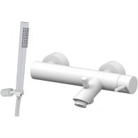 Душевой гарнитур Paffoni Birillo ZDUP036BO Белый матовый — фото 2, Душевые гарнитуры