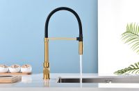 Смеситель для кухни Paulmark Halt Ha214021-BG Брашированное золото — фото 3, Смесители для кухни