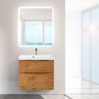Зеркало BelBagno с подсветкой с сенсорным выключателем арт-SPC-MAR-700-800-LED-TCH — фото 2, Зеркала в ванную комнату