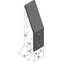 Комплект крючков Aquanet Магнум 336615 Черный матовый — фото 4, Крючки для полотенец