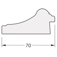 Зеркало Evoform Octagon 58х58 BY 7318 в багетной раме - Прованс с плетением 70 мм — фото 4, Мебель для ванной